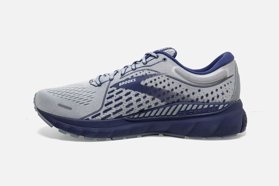 Brooks Adrenaline Gts 21 Road Loopschoenen Heren - Grijs - 786142ENZ